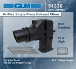 Glm 4.3L, 262 Volvo Penta/omc Style 10.3" Tall Riser Kit. Replaces Oem 3889964. Fixed Price $230.00.