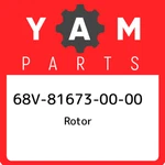68V-81673-00-00 Yamaha Rotor 68V816730000, New Genuine Oem Part. Fixed Price $63.35.