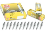 Pcs Ngk G-power Spark Plugs For 1971-1974 Jaguar Xke 5.3L V12 Engine Ie. Fixed Price $48.56.