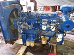 Perkins Marine Diesel Engine Blue Excellent Condition. Fixed Price $6000.00.