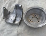 Pulley And Bracket Wagner Products Alternator Conversion Kit Mercruiser 470. Fixed Price $295.00.