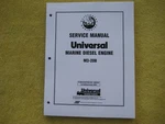 Universal Marine Diesel Engine M3-20B Service Manual Pub # 200562 2001 Photocopy. Fixed Price $20.00.