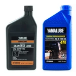 Yamaha New Oem Outboard Engine Oil W/ Lube, LUB-10W30-FC-12, Acc-gearl-ub-qt. Fixed Price $34.95.