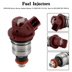 75-90-115-200-225 Fuel Injectors 37001 For Mercury Outboard Mariner 804528. Fixed Price $33.71.