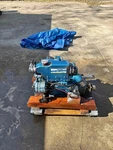 Perkins 4108 Marine Diesel Engine 90 Day Warranty W/ Transmission. Fixed Price $5350.00.