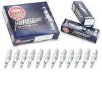 Pcs Ngk Iridium Ix Spark Plugs For 1971-1974 Jaguar Xke 5.3L V12 Engine He. Fixed Price $108.30.
